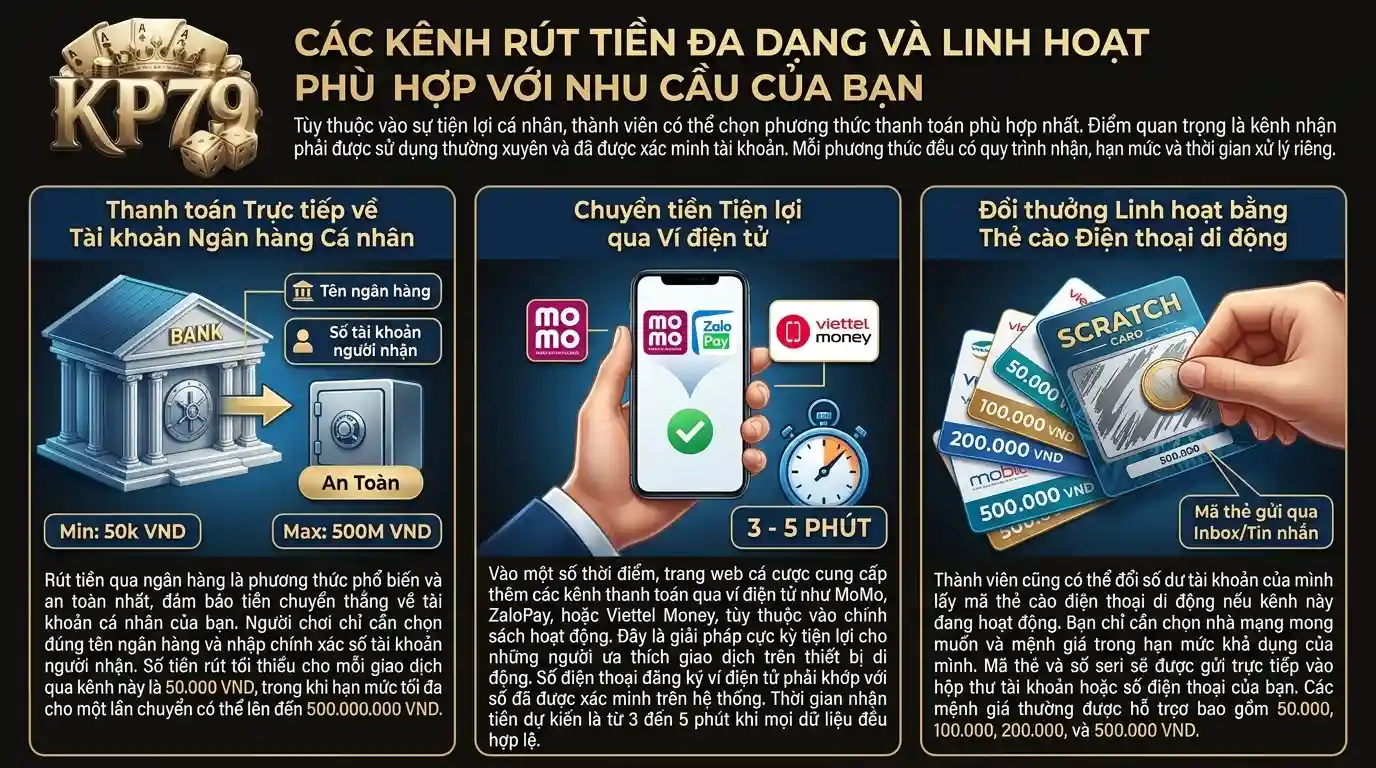 kp79 da dang kenh rut tien linh hoat theo nhu cau