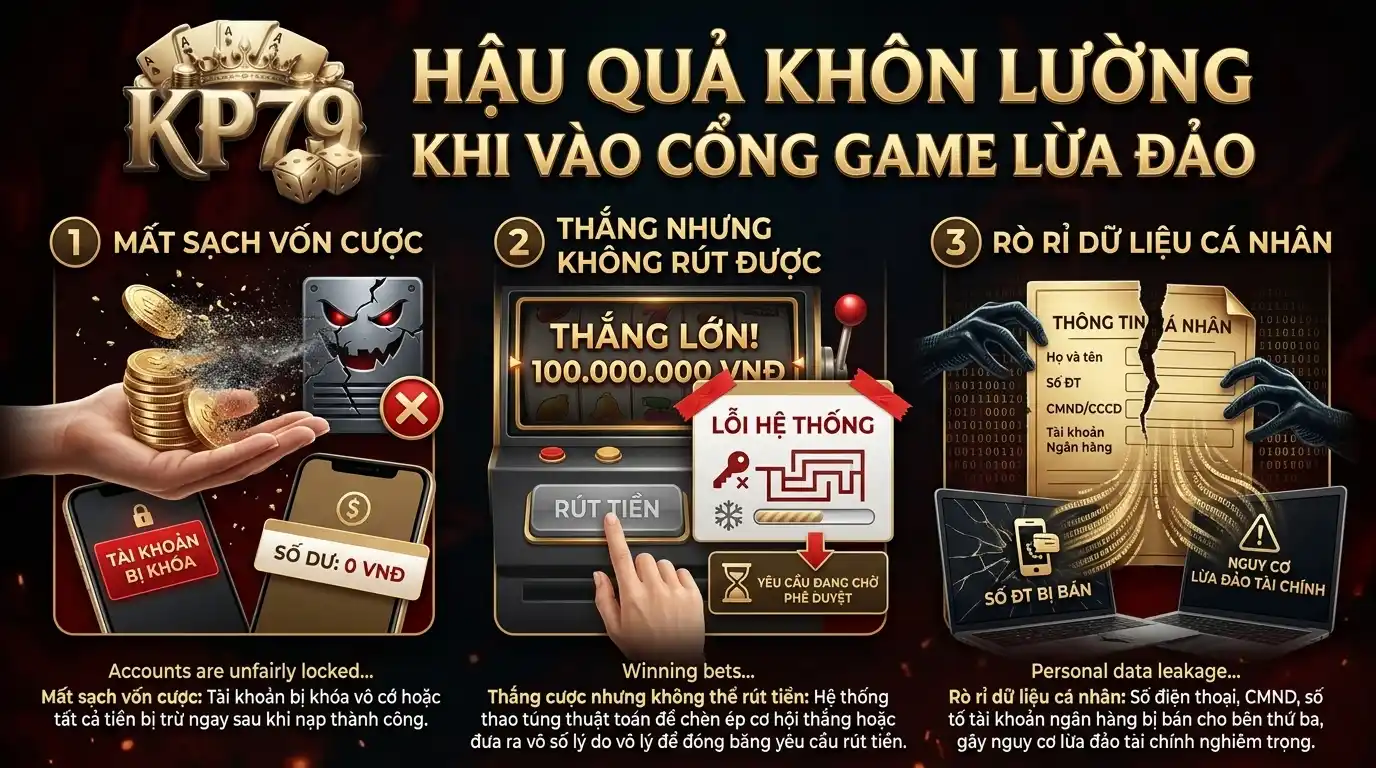 kp79 hau qua khon luong khi vao nham cong game gia mao