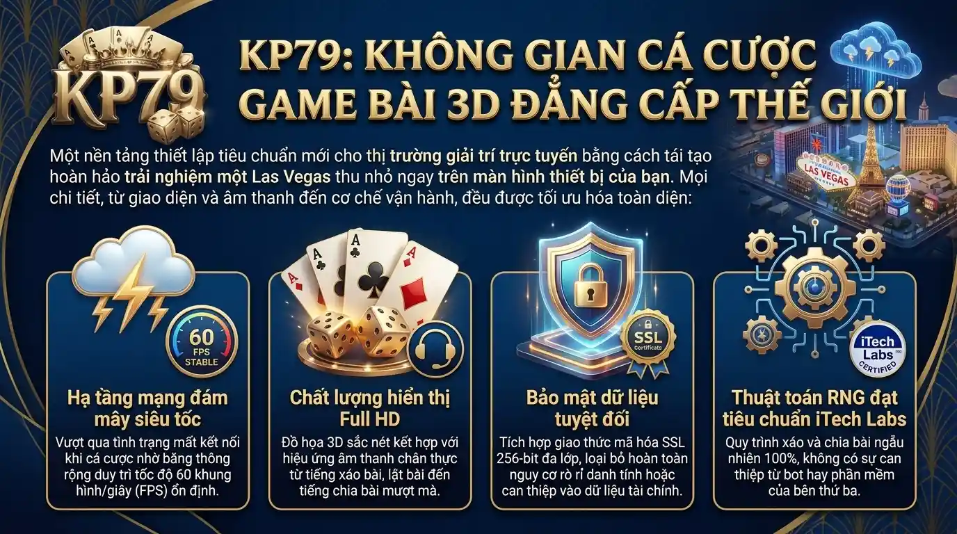 kp79 khong gian ca cuoc game bai 3d dang cap quoc te tai kp79